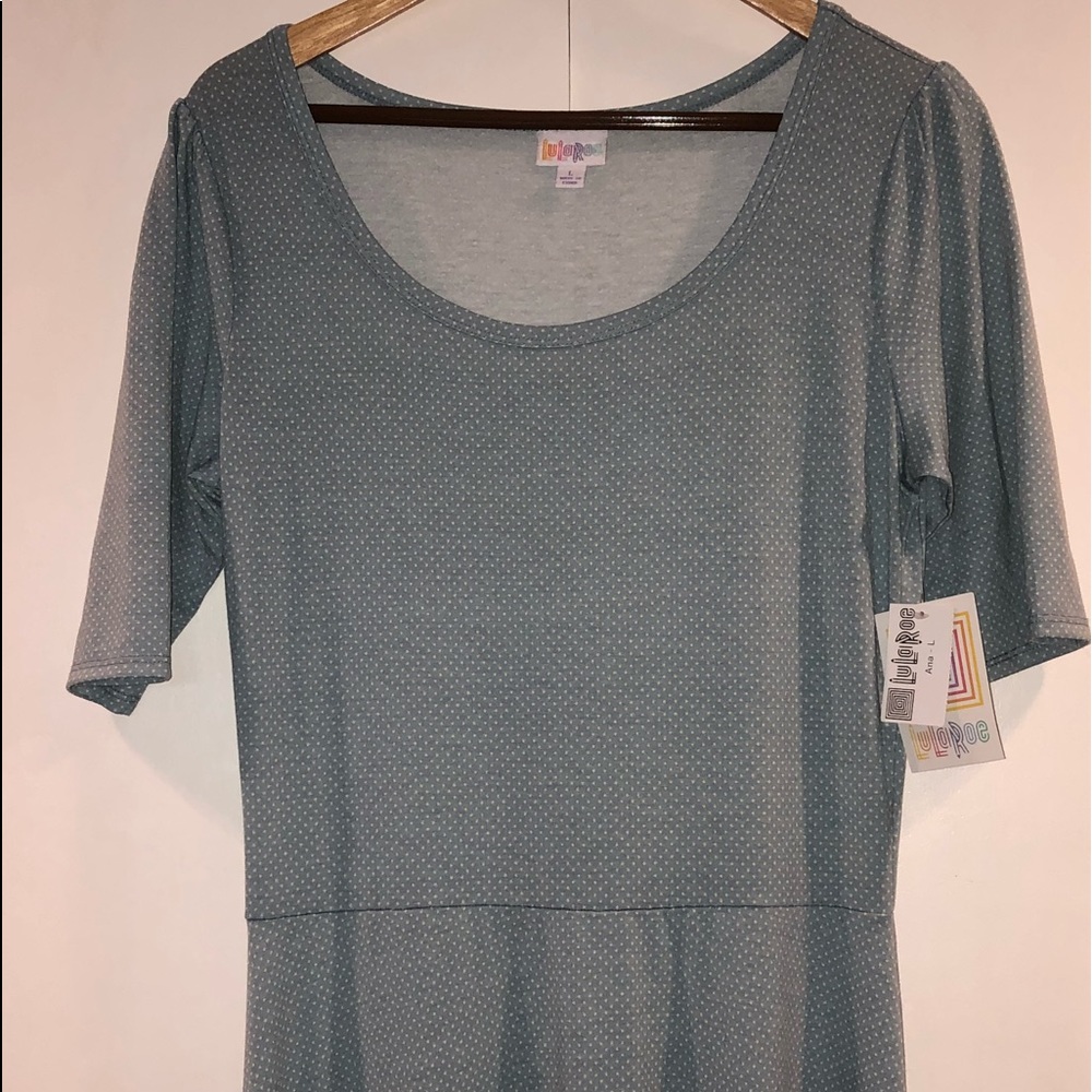 Brand new LuLaRoe large Ana floor length dress